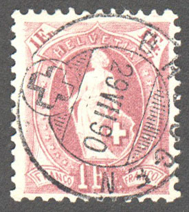 Switzerland Scott 87 Used - Click Image to Close